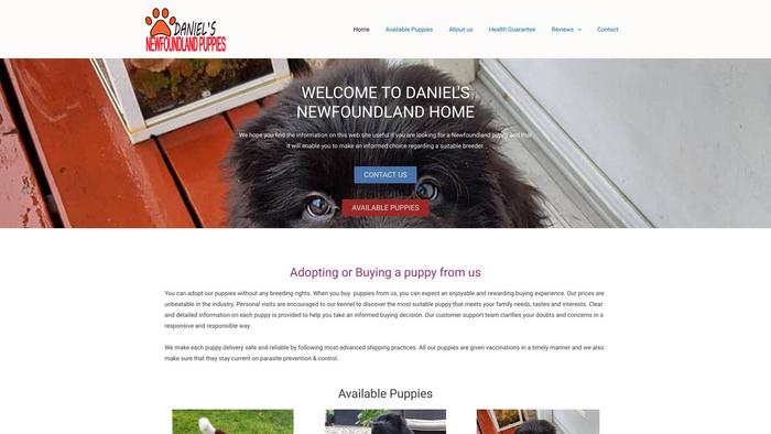 Danielnewfies.com - Saint Bernard Puppy Scam Review