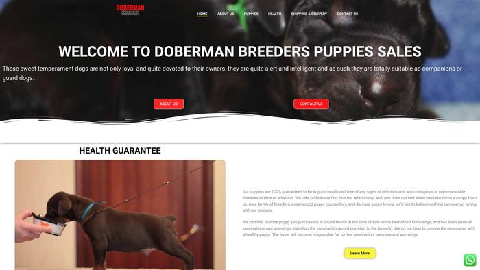 Dobermanbreederscoltd.com - Doberman Pinscher Puppy Scam Review