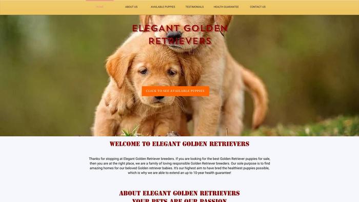 Elegantgoldenretrievers.com - Golden Retriever Puppy Scam Review