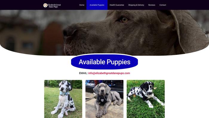 Elizabethgreatdanepups.com - Great Dane Puppy Scam Review