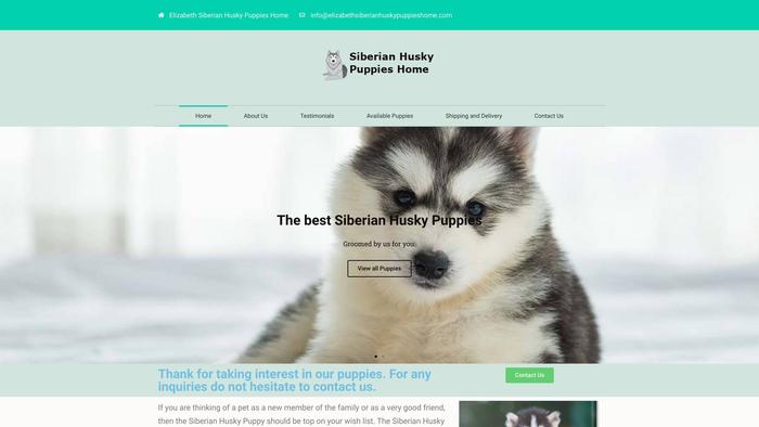 Elizabethsiberianhuskypuppieshome.com - Husky Puppy Scam Review