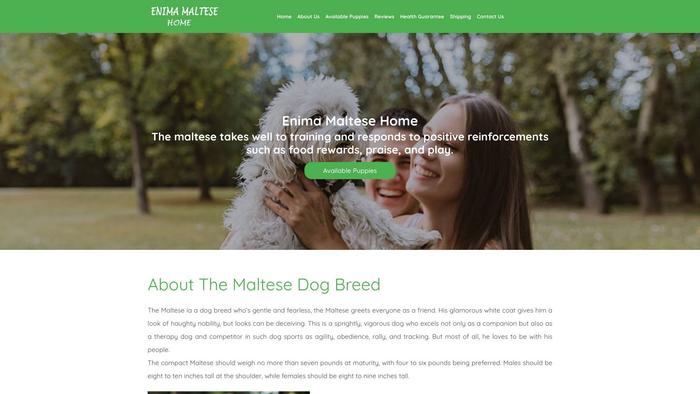 Enimamaltesehome.com - Maltese Puppy Scam Review