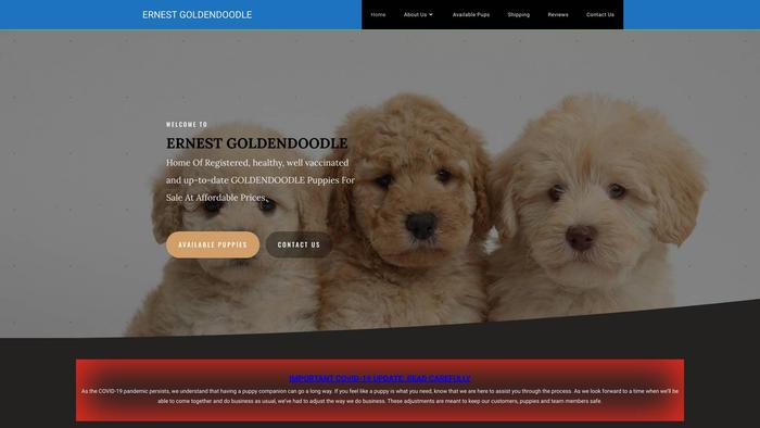 Ernestdoodleshome.com - Labradoodle Puppy Scam Review