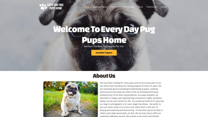 Everydaypugpupshome.com - Pug Puppy Scam Review