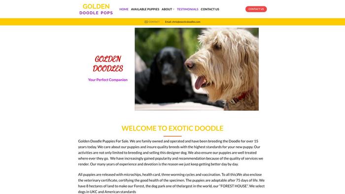 Exocticdoodles.com - Labradoodle Puppy Scam Review