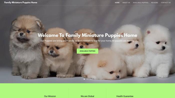 Familyminiaturepuppies.com - Pomeranian Puppy Scam Review