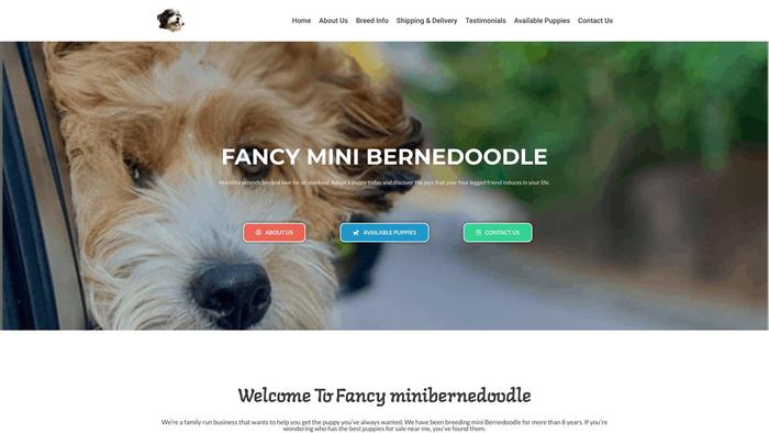 Fancyminibernedoodle.com - Bernedoodle Puppy Scam Review