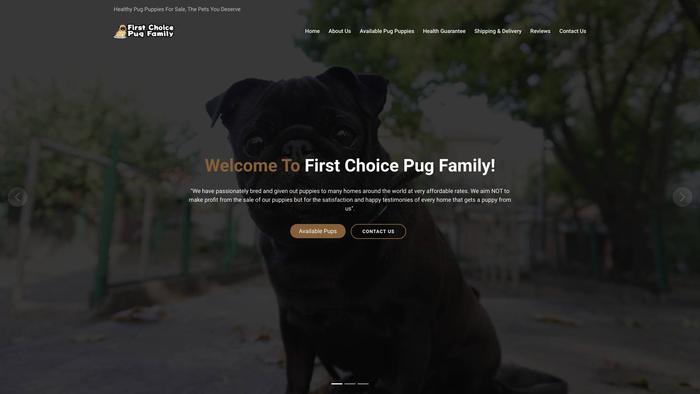 Firstchoicepugfamily.com - Pug Puppy Scam Review