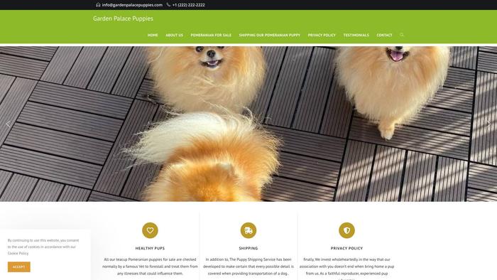 Gardenpalacepuppies.com - Pomeranian Puppy Scam Review