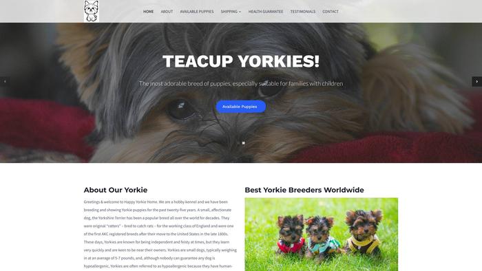 Happyyorkiepuppieshome.com - Yorkshire Terrier Puppy Scam Review