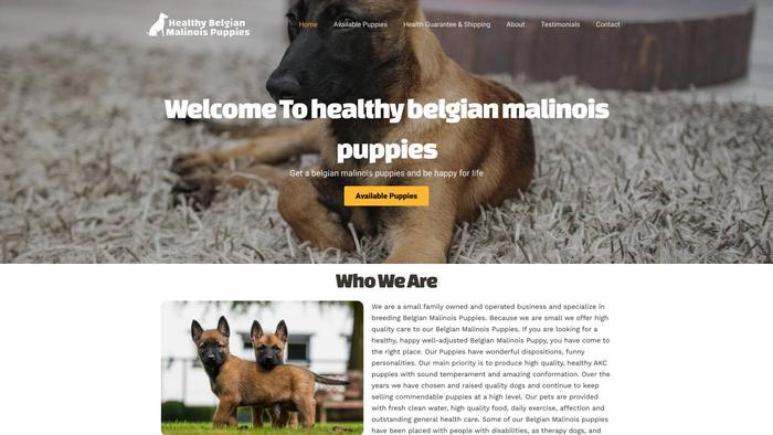 Healthybelgianmalinoispuppies.com - Germanshepherd Puppy Scam Review