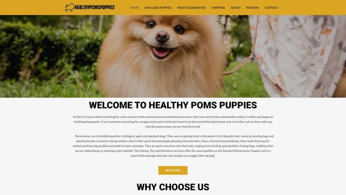 Healthypomspuppies.com - Pomeranian Puppy Scam Review