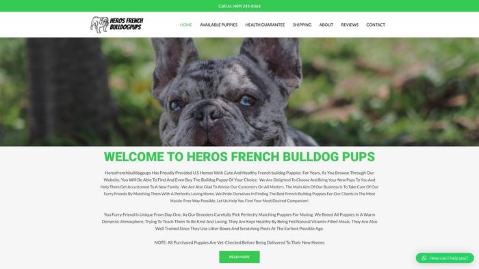 Herosfrenchbulldogpups.com - French Bulldog Puppy Scam Review