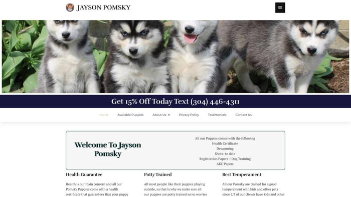 Jaysonpomsky.com - Pomeranian Puppy Scam Review