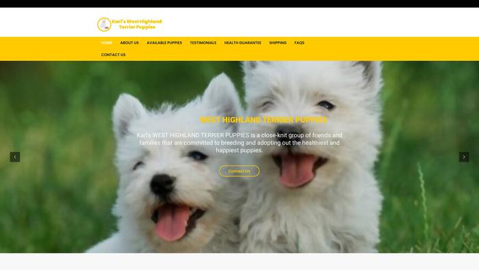 Karlswesthighlanderterrierpuppies.com - Terrier Puppy Scam Review