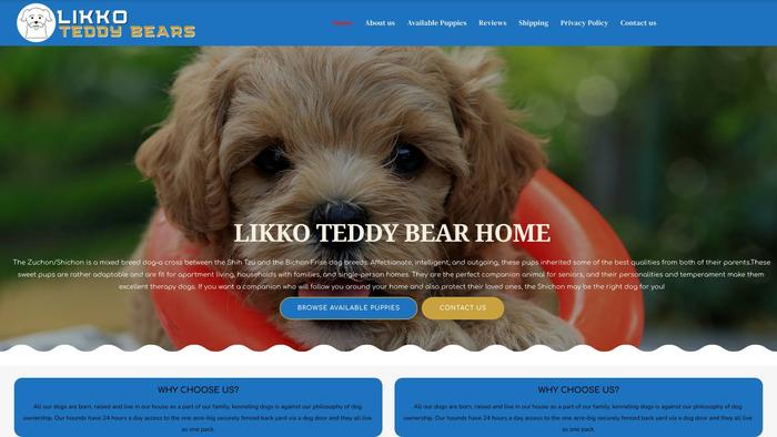 Likkoteddybears.com - Shichon Puppy Scam Review