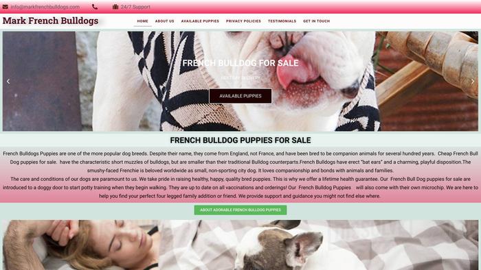 Markfrenchbulldogs.com - French Bulldog Puppy Scam Review