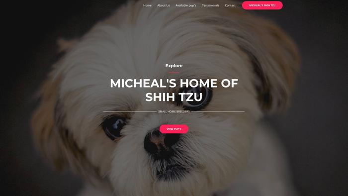 Micheal-shihtzupups.com - Shihtzu Puppy Scam Review