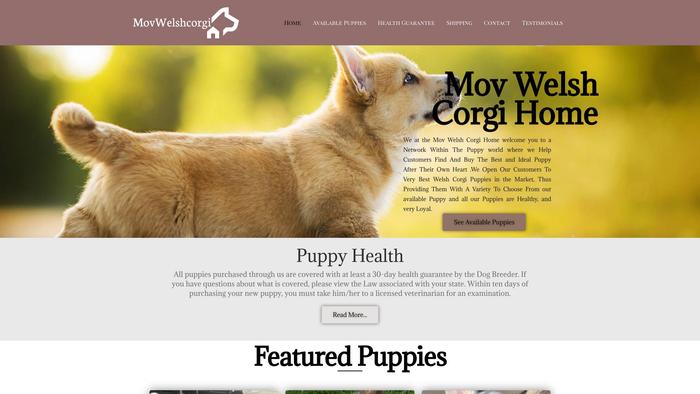 Movwelshcorgihome.com - Corgi Puppy Scam Review