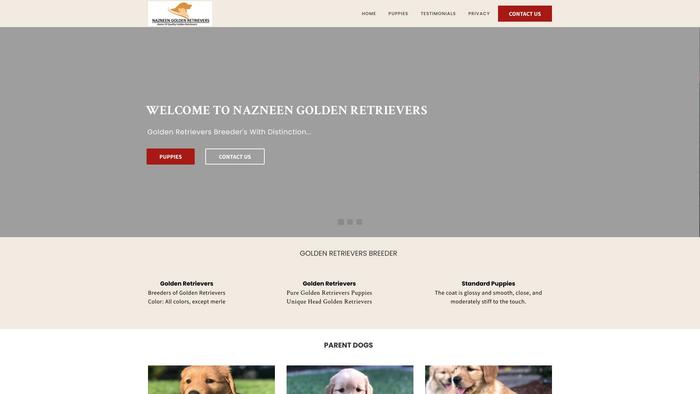 Nazneengoldenretrievers.com - Golden Retriever Puppy Scam Review