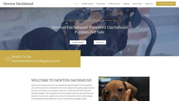 Newtondachshund.com - Dachshund Puppy Scam Review