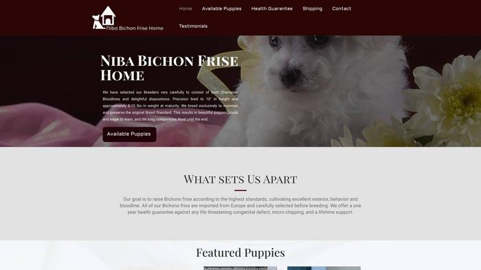 Nibabichonfrisehome.com - Bichon Frise Puppy Scam Review