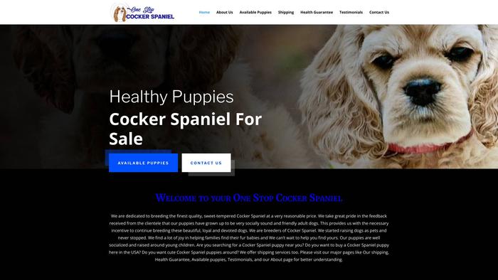 Onestopcockerspaniel.com - Cockerspaniel Puppy Scam Review