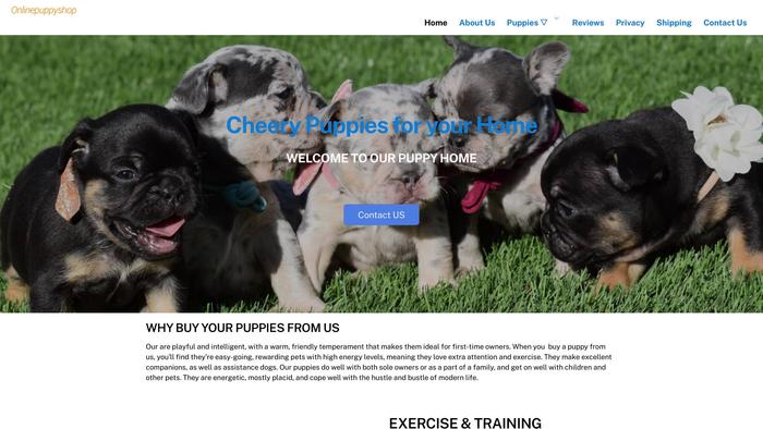 Onlinepuppyshop.store - French Bulldog Puppy Scam Review