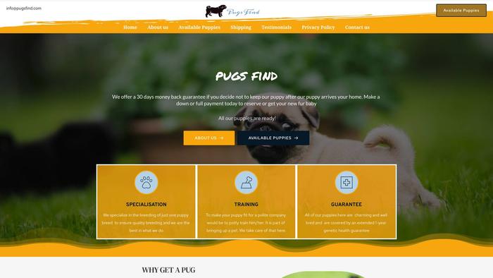 Pugsfind.com - Pug Puppy Scam Review