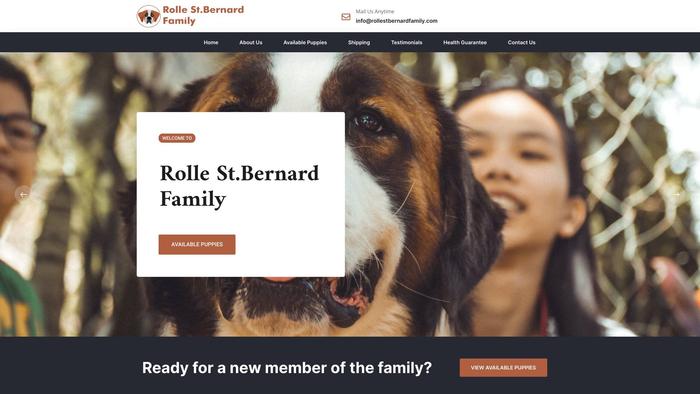 Rollestbernardfamily.com - Saint Bernard Puppy Scam Review