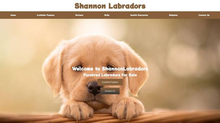 Shannonlabradors.com - Labrador Puppy Scam Review