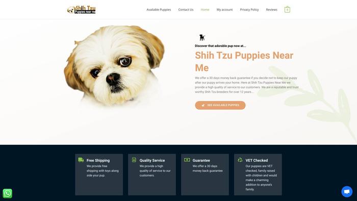 Shihtzupuppiesnearme.com - Shihtzu Puppy Scam Review