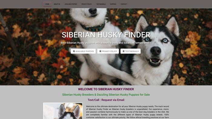 Siberianhuskyfinder.com - Husky Puppy Scam Review