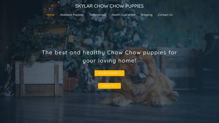 Skylarchowchowpuppies.com - Chowchow Puppy Scam Review