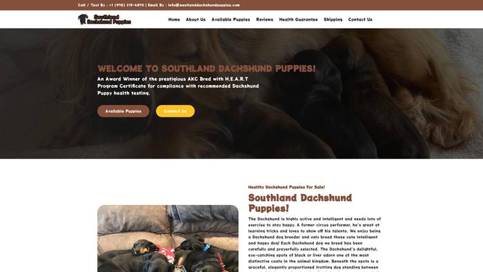 Southlanddachshundpuppies.com - Dachshund Puppy Scam Review