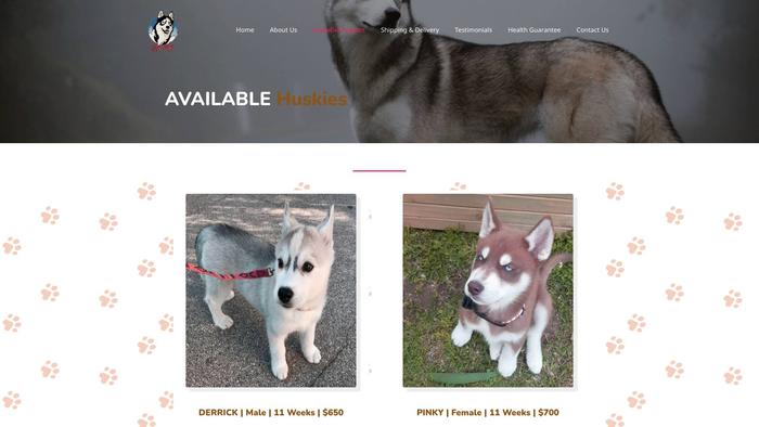 Sunshinesiberianhuskies.online - Husky Puppy Scam Review