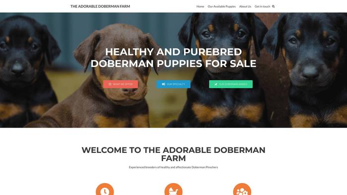 Theadorabledobermanfarm.com - Doberman Pinscher Puppy Scam Review