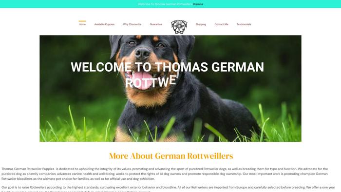 Thomasgermanrottweillers.com - Germanshepherd Puppy Scam Review