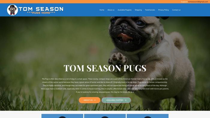 Tomseasonpugs.com - Pug Puppy Scam Review