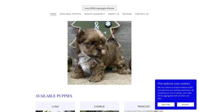 Tonyshihtzupuppies.com - Shihtzu Puppy Scam Review