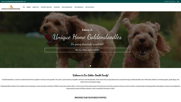 Uniquehomegoldendoodles.com - Golden Doodle Puppy Scam Review