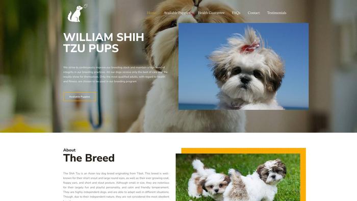 Williamshihtzupups.com - Shihtzu Puppy Scam Review