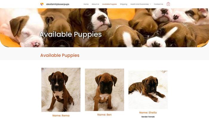 Alexfamilyboxerpups.com - Boxer Puppy Scam Review