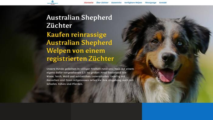 Australianshepherdzuchter.com - Germanshepherd Puppy Scam Review