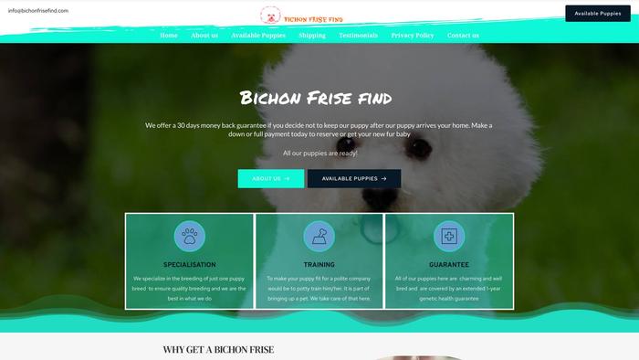 Bichonfrisefind.com - Bichon Frise Puppy Scam Review