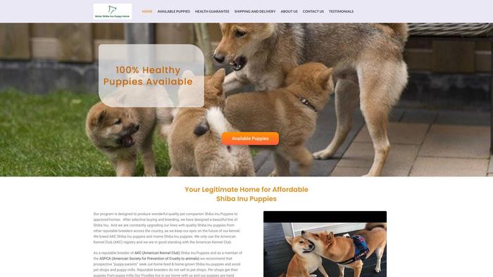 Botanshibainu.com - Shibhainu Puppy Scam Review