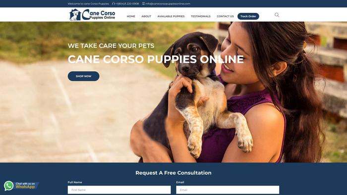 Canecorsopuppiesonline.com - Cane Corso Puppy Scam Review