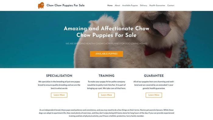 Chowchowpuppiessale.com - Chowchow Puppy Scam Review