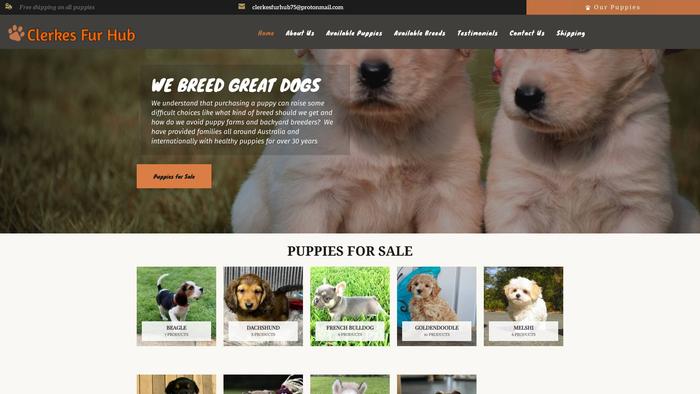 Clerkesfurhub.com - Husky Puppy Scam Review