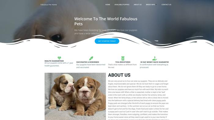 Fabulouspethome.com - English Bulldog Puppy Scam Review